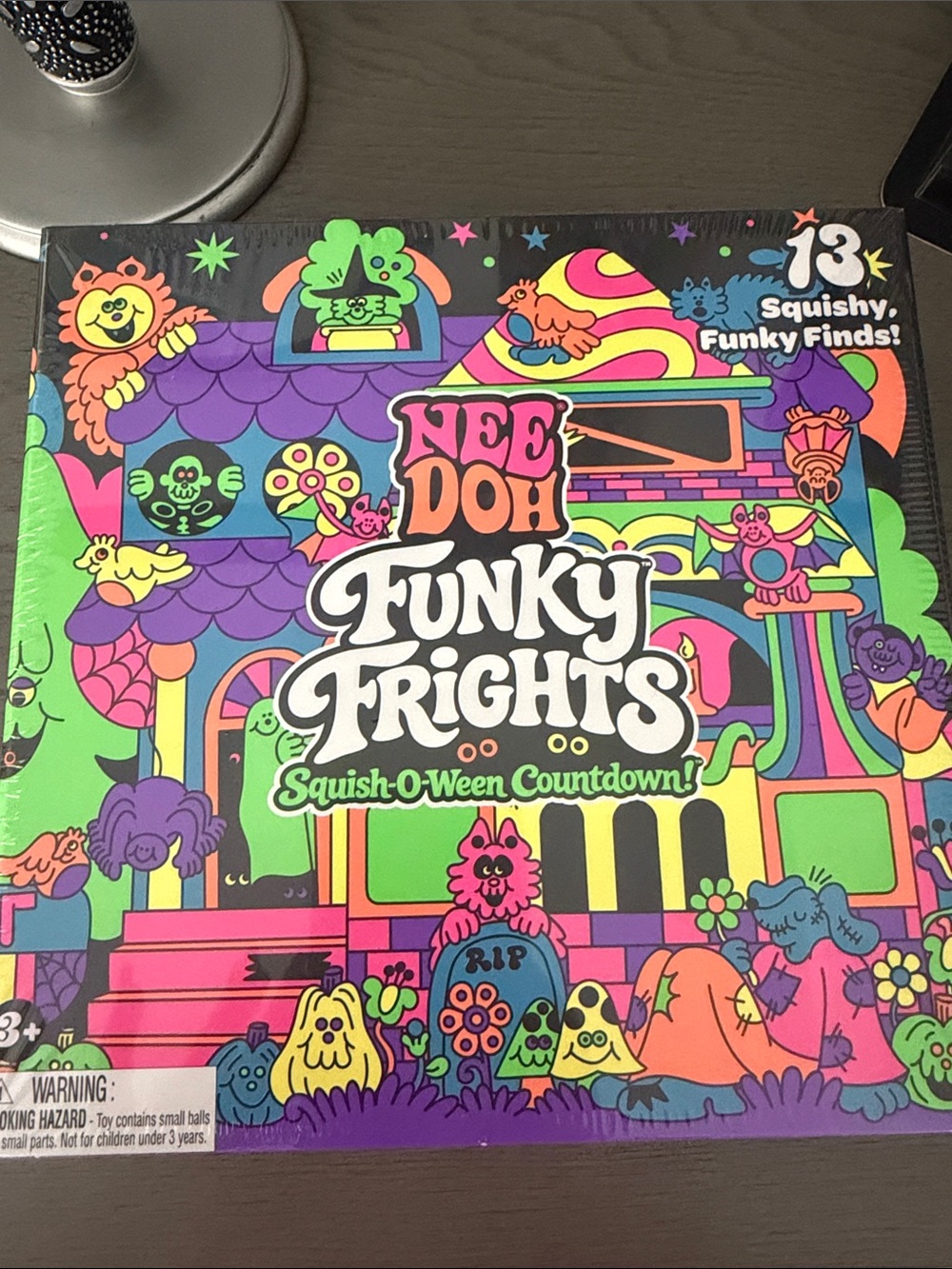 NeeDoh Funky Frights Squish-O-Ween Countdown